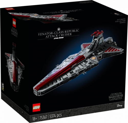 LEGO Bricks Star Wars 75367 Venator-Class Republic Attack Cruiser
