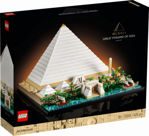 LEGO Blocks Architecture 21058 The Pyramid of Cheops