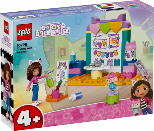 LEGO Bricks Gabbys Dollhouse 10795 Crafting with Baby Box