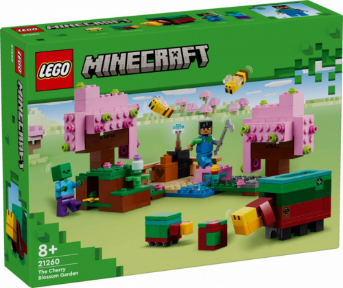 LEGO Blocks Minecraft 21260 The Cherry Blossom Garden