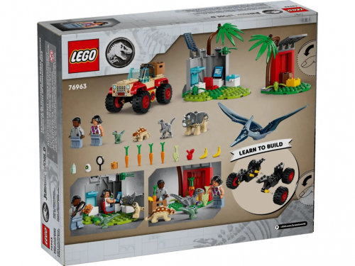 LEGO JURASSIC WORLD 76963 BABY DINOSAUR RESCUE CENTER