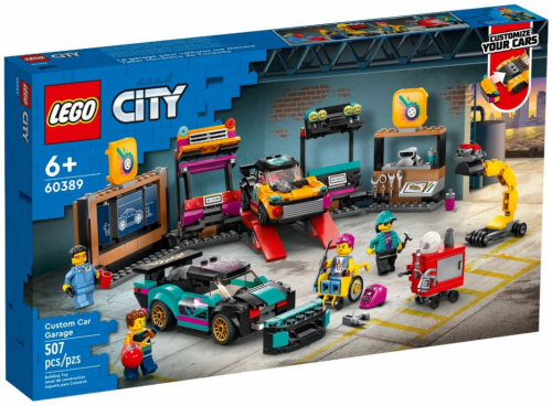 LEGO CITY 60389 CUSTOM CAR GARAGE