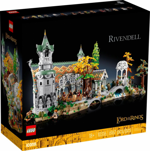 LEGO ICONS 10316 THE LORD OF THE RINGS: RIVENDELL