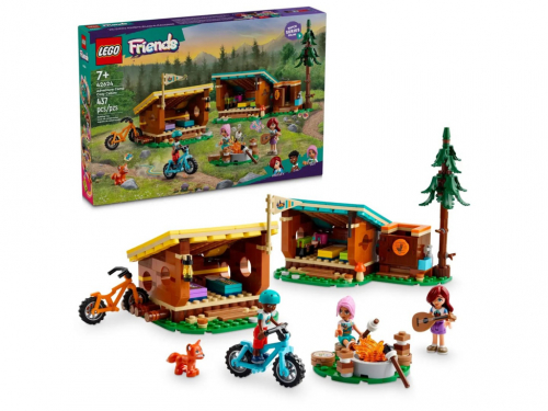 Blocks LEGO FRIENDS 42624 Adventure Camp Cozy Cabins