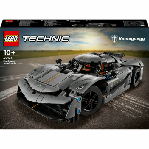 LEGO Technic Koenigsegg Jesko Absolut Supersportwagen in Grau 42173