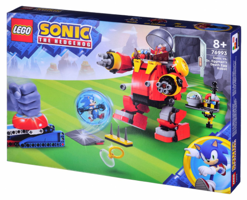 LEGO SONIC THE HEDGEHOG 76993 SONIC VS. DR. EGGMAN'S DEATH EGG ROBOT