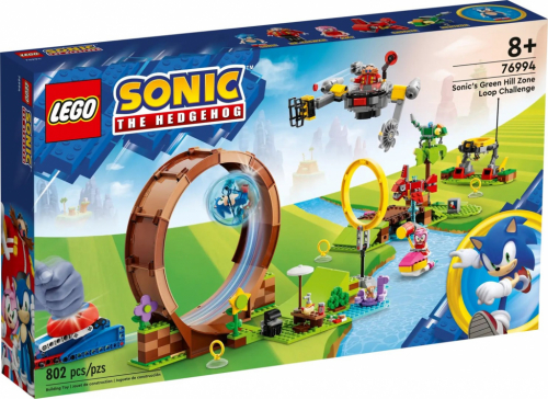 LEGO SONIC THE HEDGEHOG 76994 SONIC'S GREEN HILL ZONE LOOP CHALLENGE