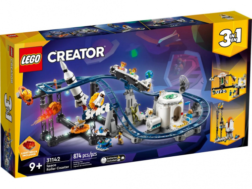 LEGO CREATOR 3 IN 1 31142 SPACE ROLLER COASTER