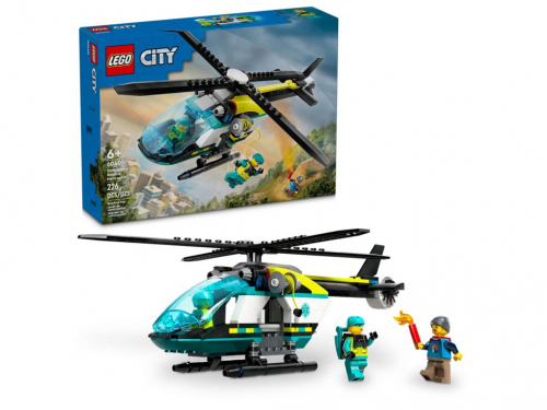 LEGO CITY 60405 EMERGENCY RESCUE HELICOPTER