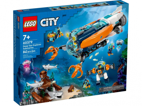 LEGO CITY 60379 DEEP-SEA EXPLORER SUBMARINE