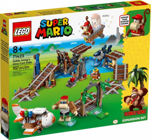 LEGO SUPER MARIO 71425 EXPANSION SET - DIDDY KONG'S MINE CART RIDE