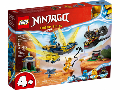 LEGO NINJAGO 71798 NYA AND ARIN - BATTLE ON THE BACK OF A BABY DRAGON