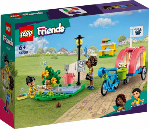 LEGO Blocks Friends 41738 Dog Rescue Bike