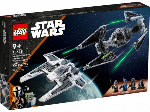 LEGO LEGO Star Wars Mandalorian Fang Fighter vs. TIE Interceptor