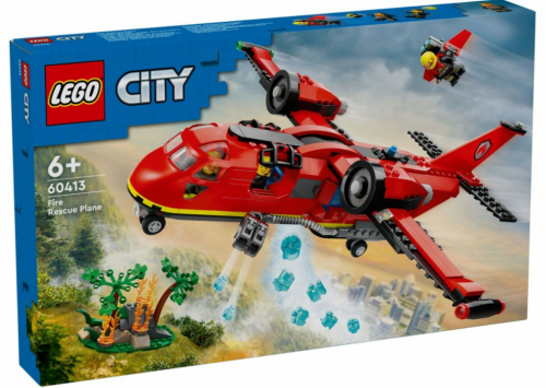 LEGO Klocki City 60413 Strażacki samolot ratunkowy