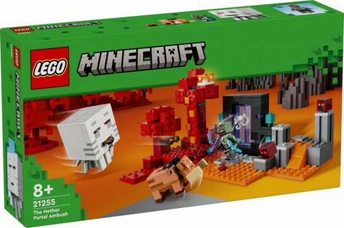 LEGO LEGO Minecraft 21255 The Nether Portal Ambush