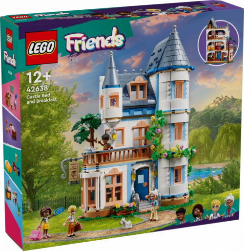 LEGO Blocks Friends 42638 Castle Bed and Breakfast