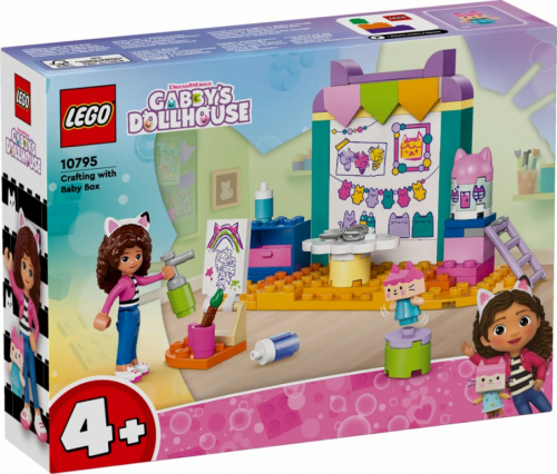 LEGO LEGO Gabbys Dollhouse 10795 Crafting with Baby Box