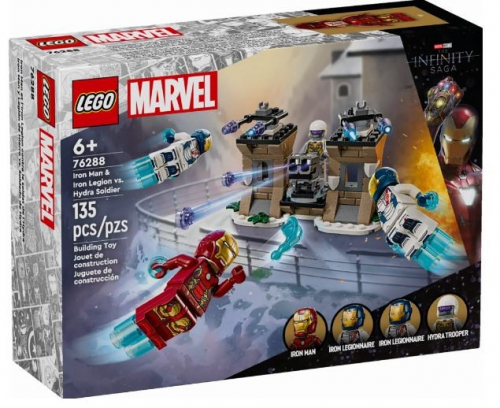 LEGO Marvel Super Heroes Iron Man & Iron Legion vs. Hydra Soldier