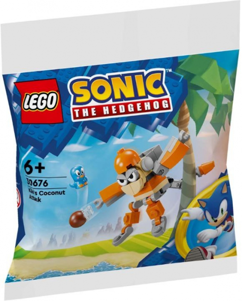 LEGO Klocki Sonic 30676 Kiki i kokosowy atak