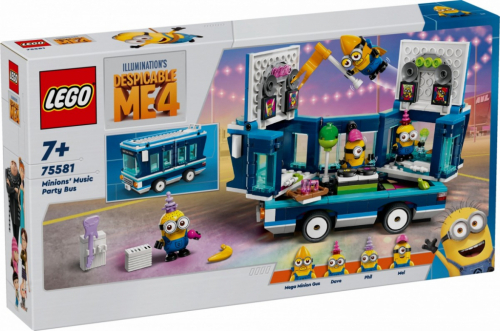 LEGO Blocks Minions 75581 Minion party bus