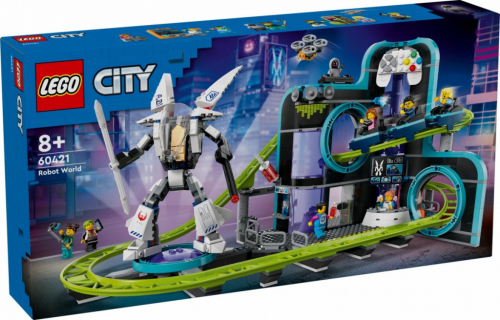 LEGO Bricks City 60421 Robot World Roller-Coaster Park