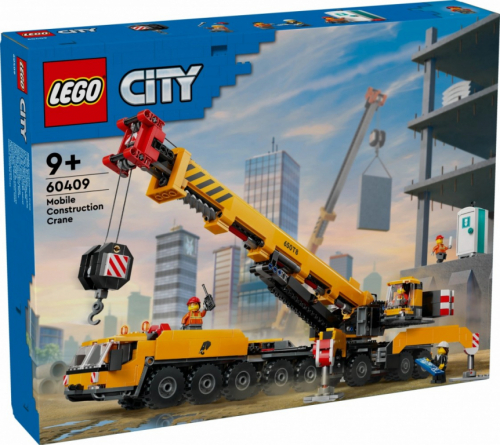 LEGO Blocks City 60409 Yellow Mobile Constructi on Crane