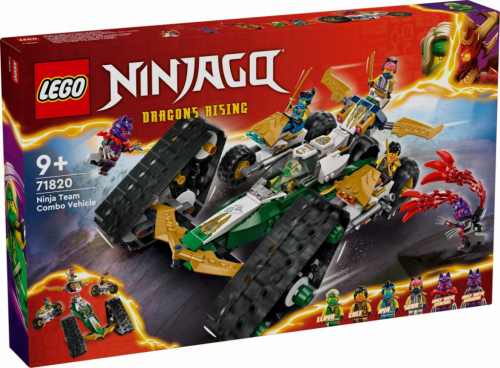 LEGO Blocks Ninjago 71820 Ninja Team Combo Vehicle