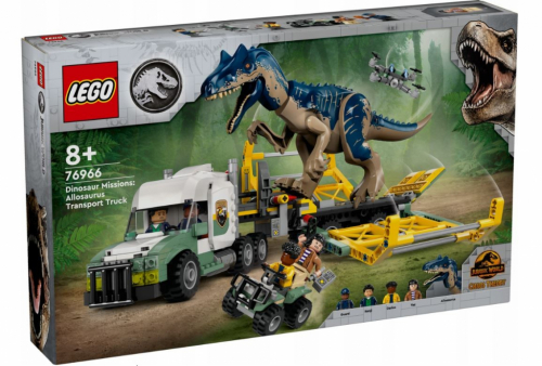 LEGO Jurassic World Dinosaur Missions: Allosaurus Transport Truck