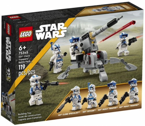 LEGO STAR WARS 75345 501ST CLONE TROOPERS BATTLE PACK