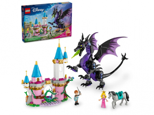 Blocks LEGO DISNEY 43240 Maleficent's Dragon Form and Aurora's Castle