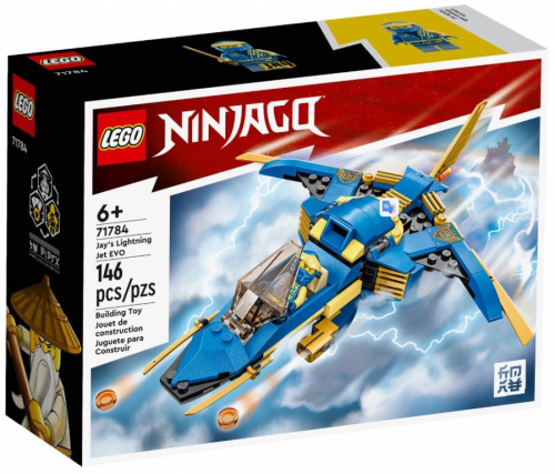 LEGO NINJAGO 71784 JAY'S LIGHTNING JET EVO