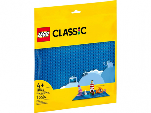 LEGO CLASSIC 11025 BLUE BUILDING PLATE