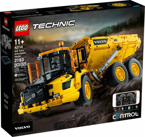 LEGO TECHNIC 42114 Volvo 6x6 Articulated Hauler