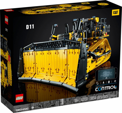 LEGO TECHNIC 42131 APP-CONTROLLED BULLDOZER CAT D11