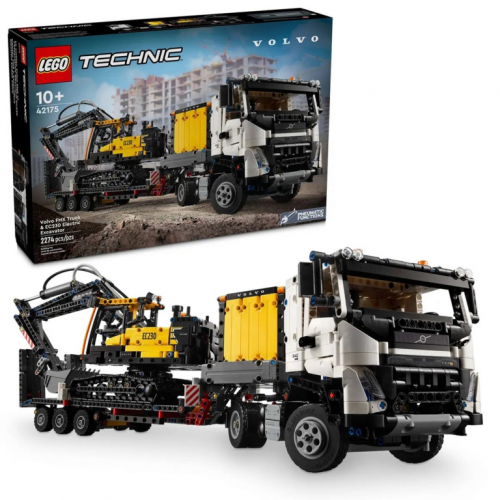 LEGO TECHNIC 42175 Volvo FMX Truck & EC230 Electric Excavat