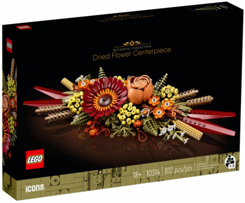 LEGO ICONS 10314 DRIED FLOWER CENTERPIECE