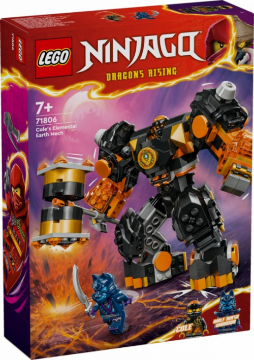 LEGO LEGO Ninjago 71806 Coles Elemental Earth Mech