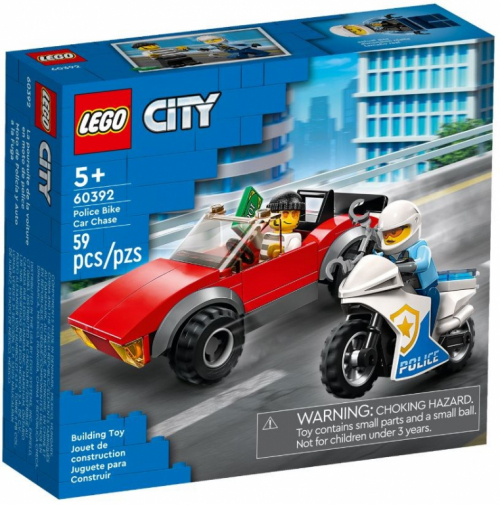 LEGO CITY 60392 POLICE BIKE CAR CHASE