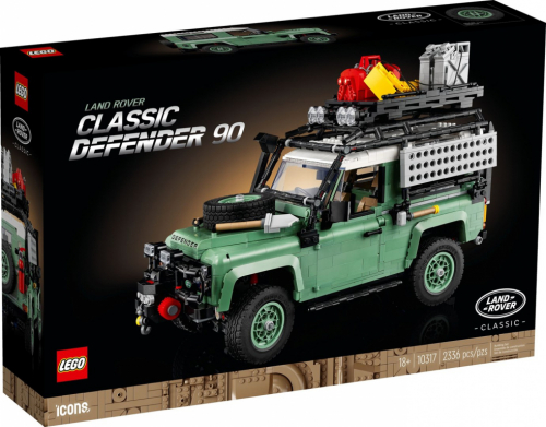 LEGO ICONS 10317 LAND ROVER CLASSIC DEFENDER 90