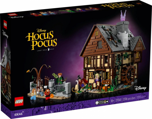 LEGO IDEAS 21341 Disney Hocus Pocus - The Sanderson Sisters’ Cottage