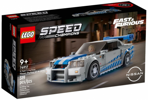 LEGO SPEED CHAMPIONS 76917 FAST & FURIOUS - NISSAN SKYLINE GT-R (R34)