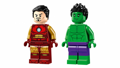 LEGO MARVEL 76287 Iron Man with Bike and The Hulk