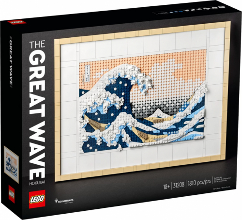 LEGO ART 31208 Hokusai. The great wave in Kanagawa