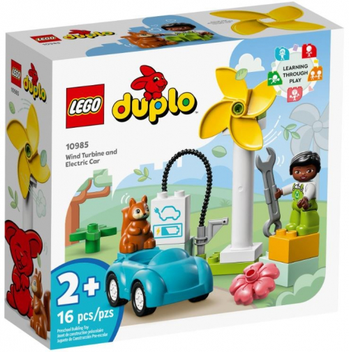 LEGO DUPLO 10985 WIND TURBINE AND ELECTRIC CAR