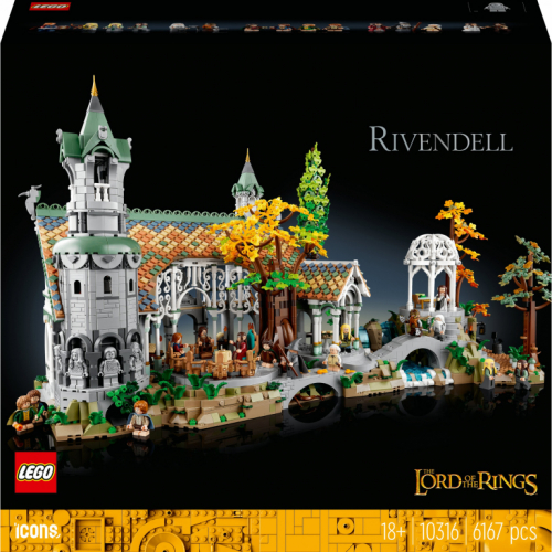 LEGO Icons Herr der Ringe Bruchtal 10316