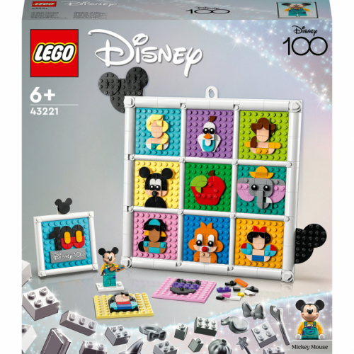 LEGO Disney 100 Jahre Disney Zeichentrickikonen 43221