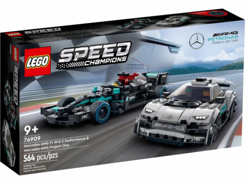 LEGO SPEED CHAMPIONS 76909 MERCEDES-AMG F1 W12 E PERFORMANCE & MERCEDES-AMG PROJECT ONE