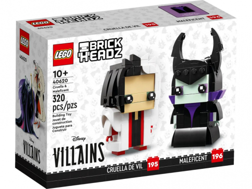 LEGO BRICKHEADZ 40620 Cruella & Maleficent