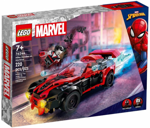 LEGO SUPER HEROES 76244 MILES MORALES VS. MORBIUS